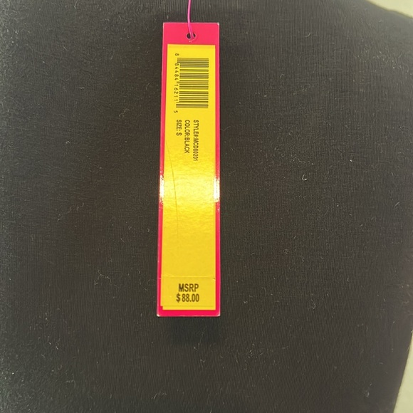 Catherine Malandrino Womens Black Ruched Sheath Wear to Work Dress SMALL NWT #45 - Picture 8 of 13